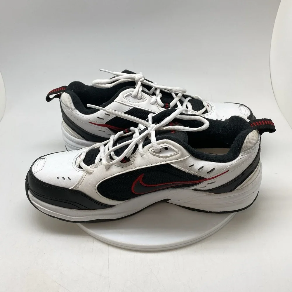 Nike Sneakers Mens 11 W Air Monarch IV 416355-101 White Casual Athletic Shoes